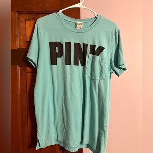 Pink brand tee soft & comfortable!